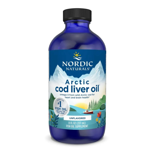 Nordic Naturals Arctic Cod Liver Oil Unflavored, 237 ml